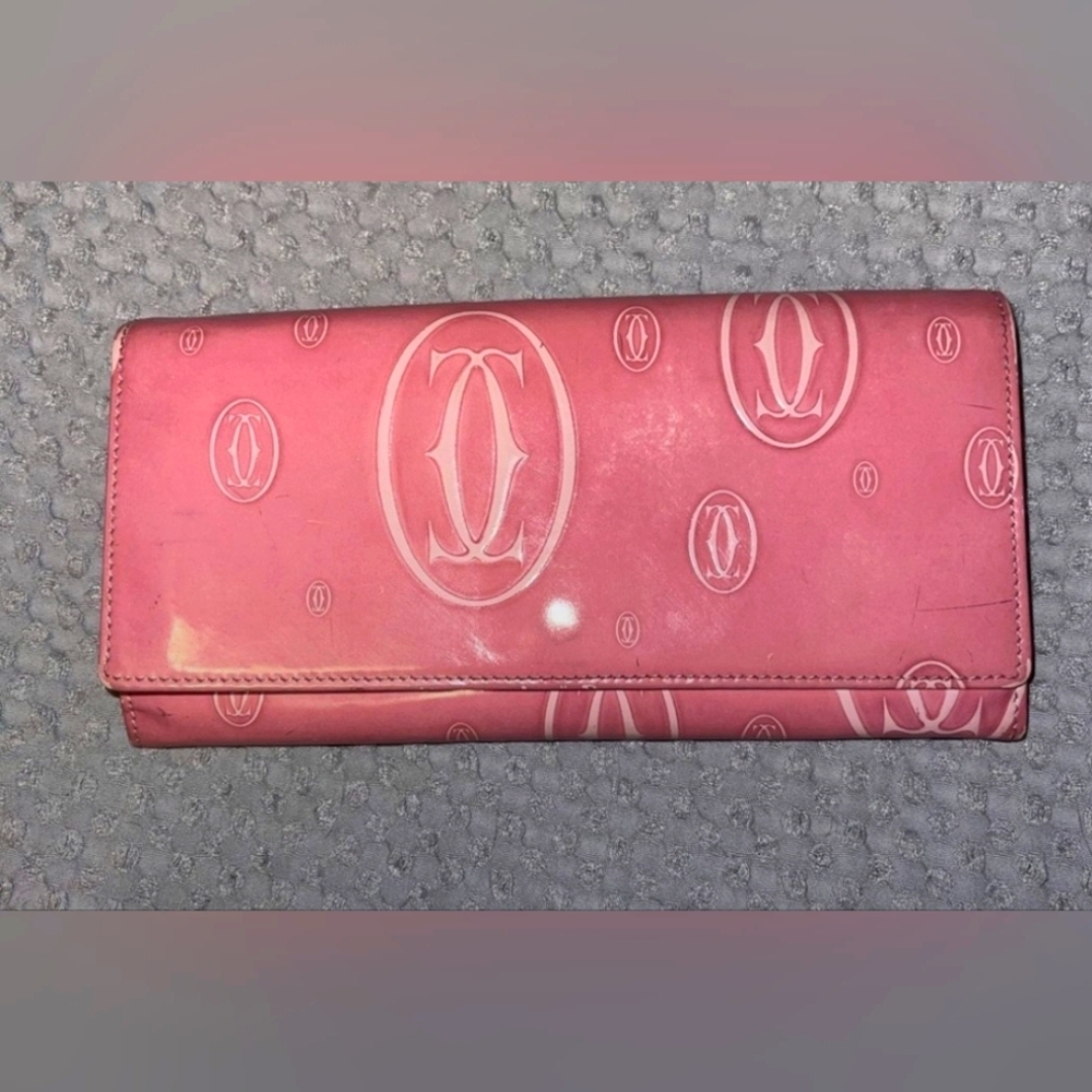 Cartier Pink Limited Happy Birthday Wallet